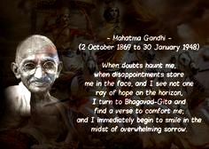Gandhi Gita quote