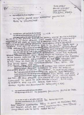 Post-mortem report of Shohrabuddin Shaikh, Page-4